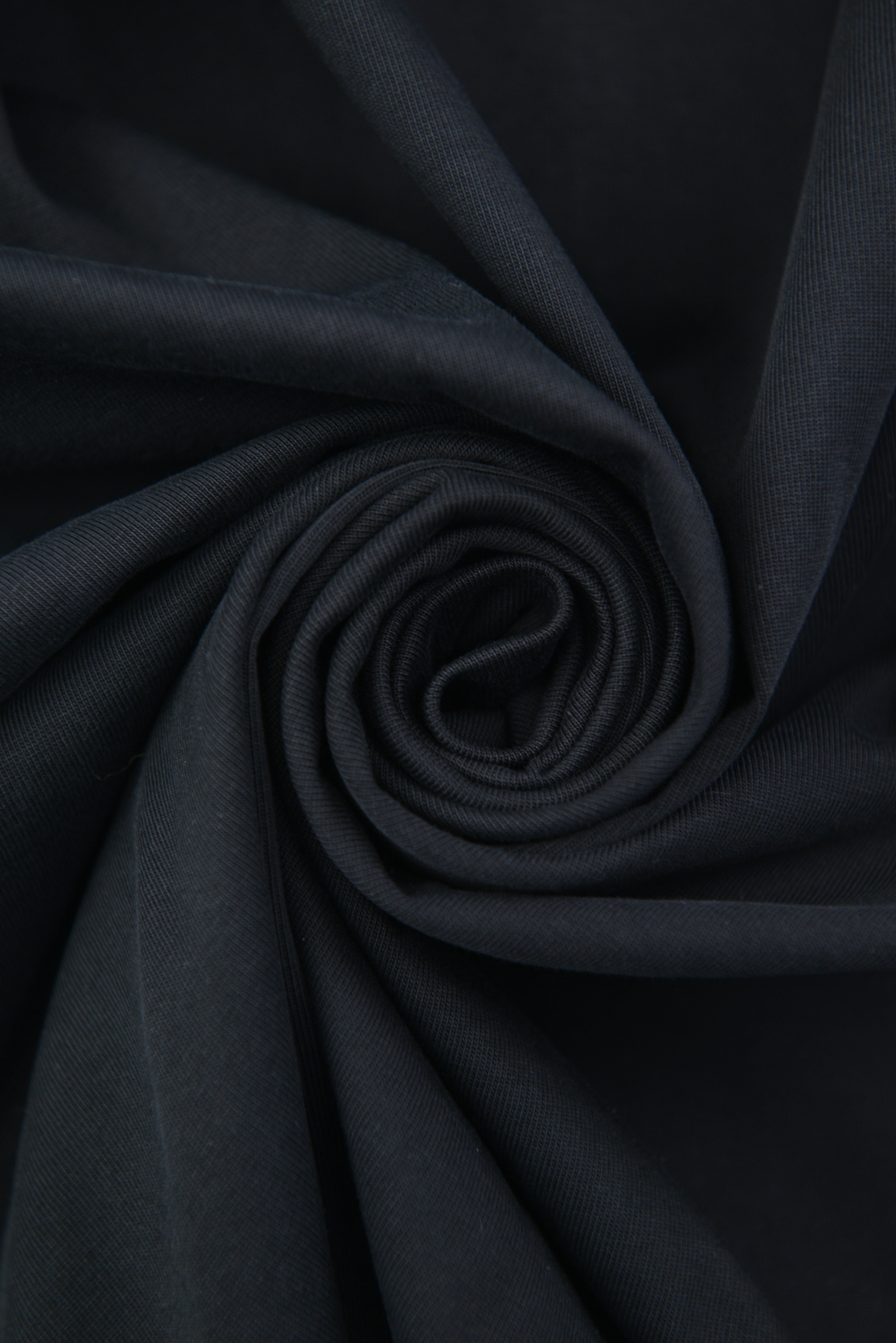 ミニマルルーズ ポロシャツ　ジェットブラック サイズ: M