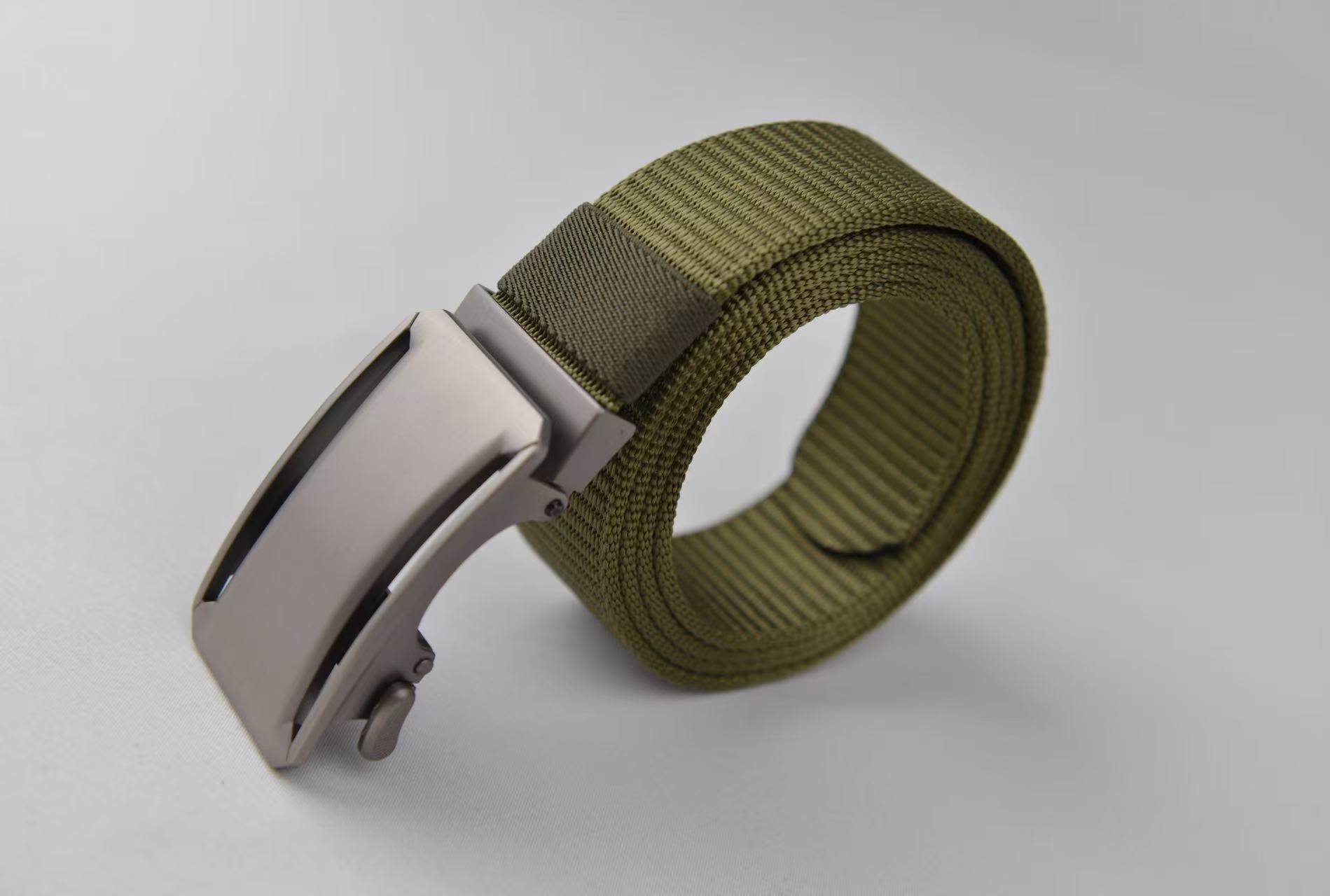 ラチェット式バックルナイロンベルト