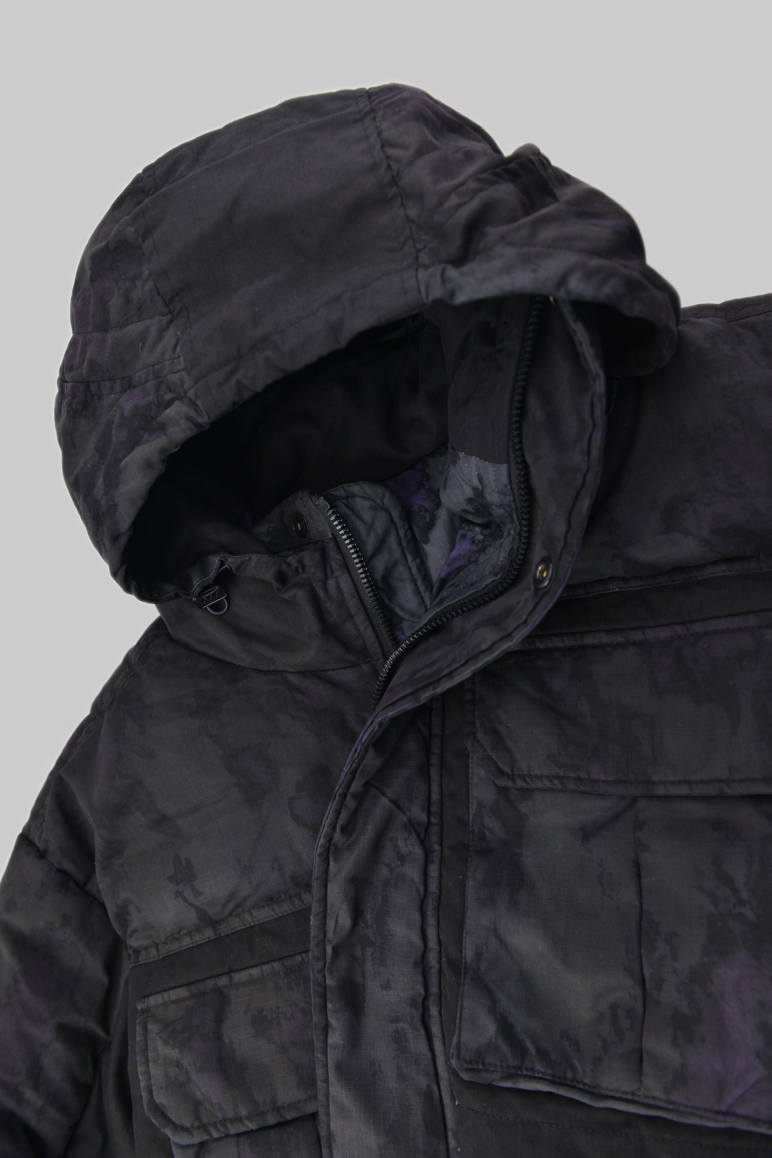 フェードカモ パデッドフーデッドジャケット サイズ: M