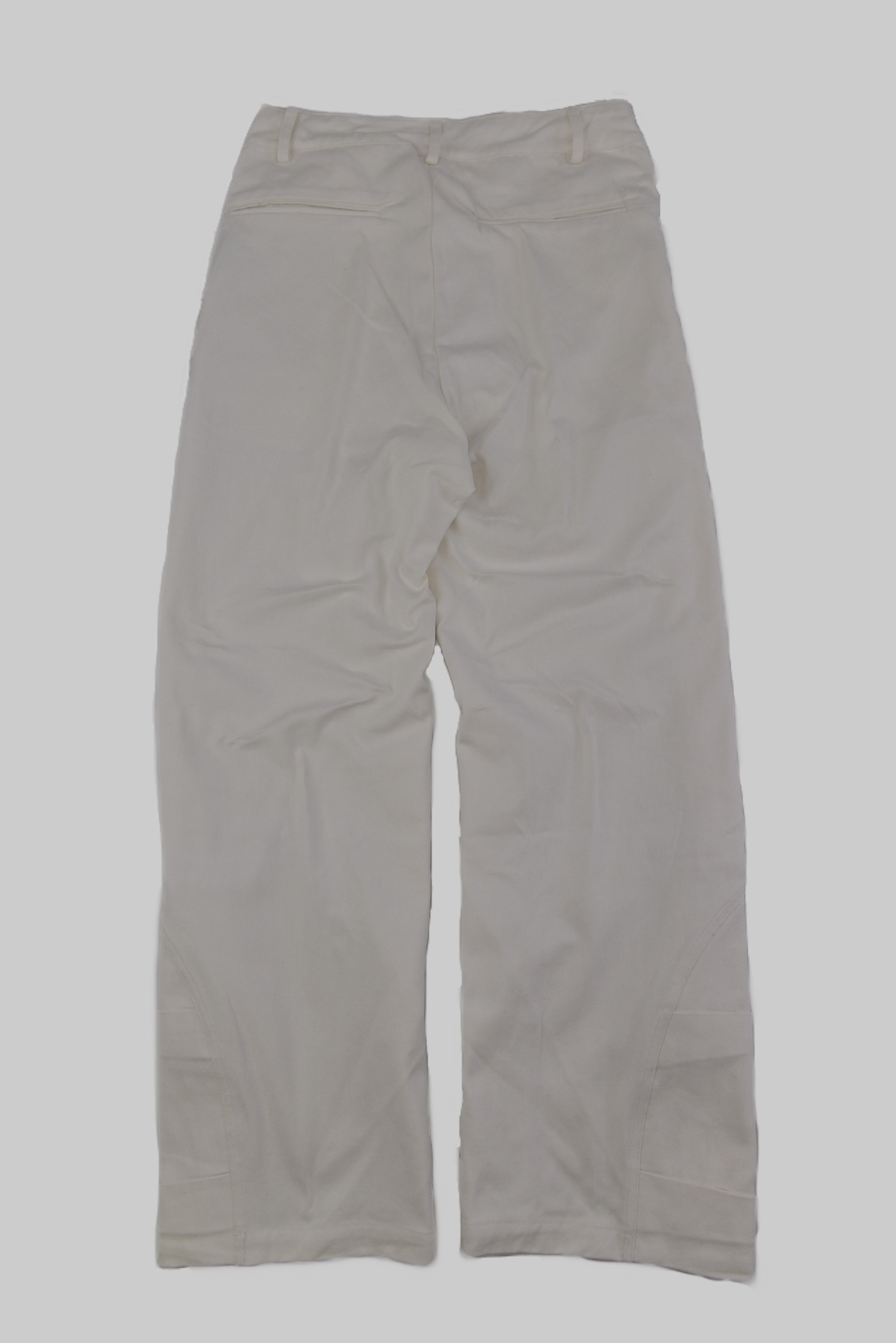 KURORO ツータックワイドパンツ KURORO Two-Tuck Wide Pants　ホワイト サイズ: S