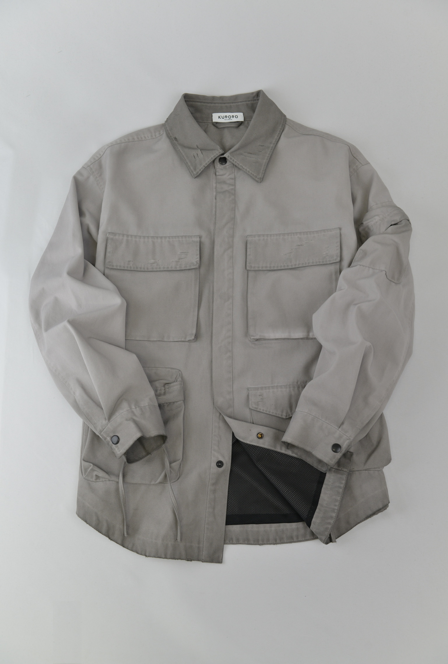 ユーティリティ オーバーシャツジャケット サイズ: L