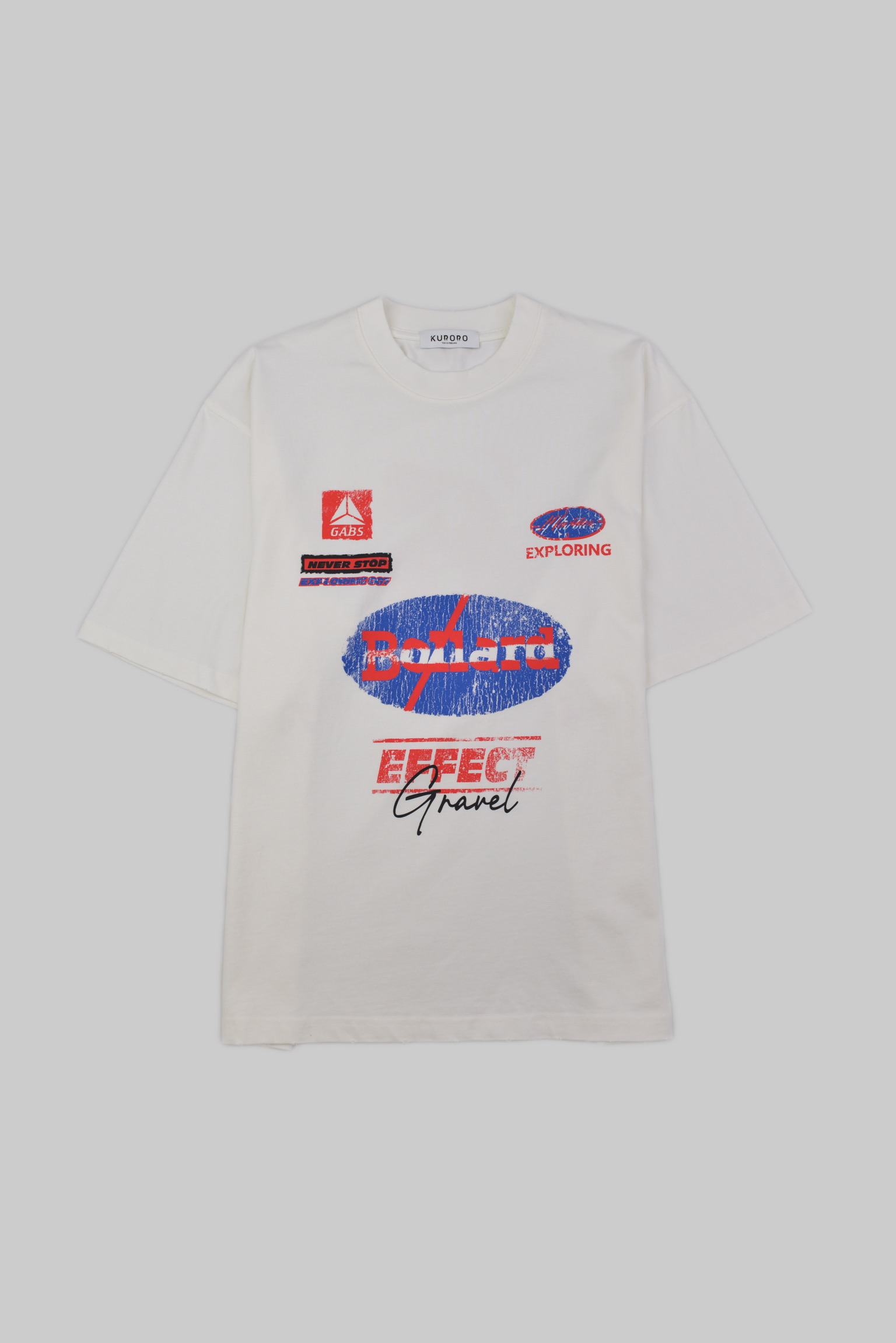 KURORO Dangerous Play Vintage Tee ヴィンテージホワイト
