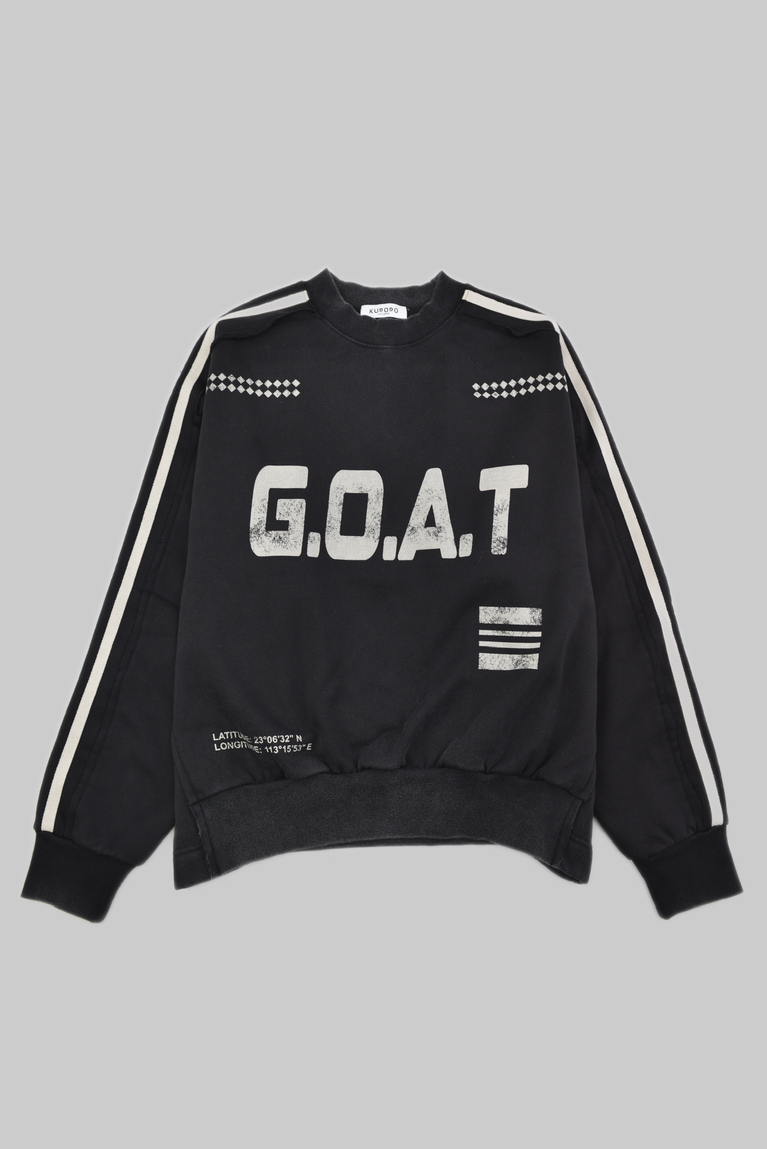 KURORO G.O.A.T Line Crew Sweat  （クロロ ゴート ライン クルースウェット） サイズ: S