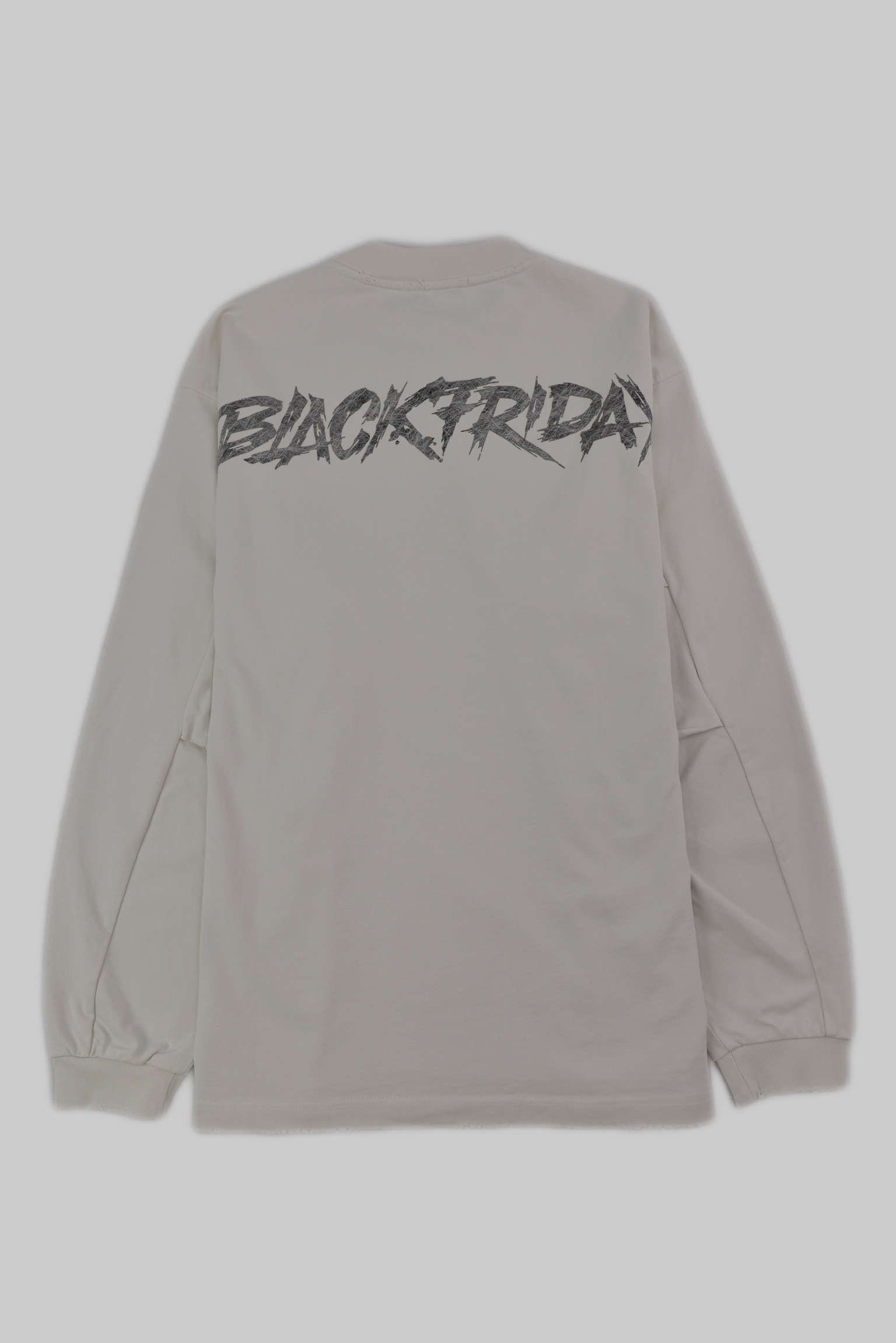 BLACK FRIDAY ロゴプリント ロングスリーブTシャツ　ホワイト サイズ: S