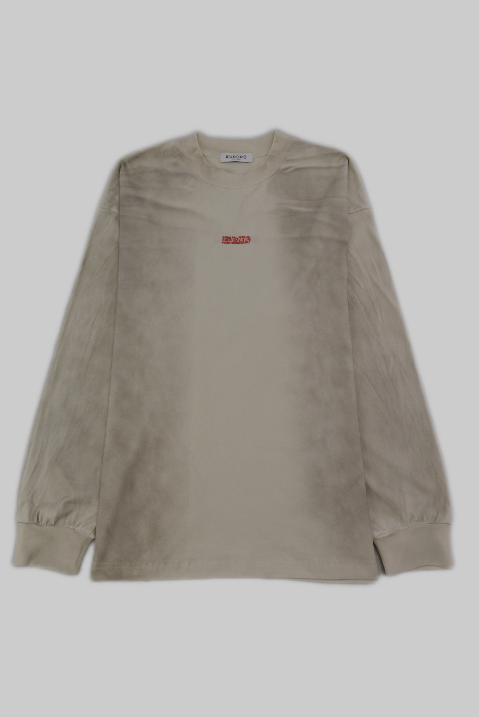 KURORO グラデーションロングスリーブTシャツ “ELEVEN” サイズ: M