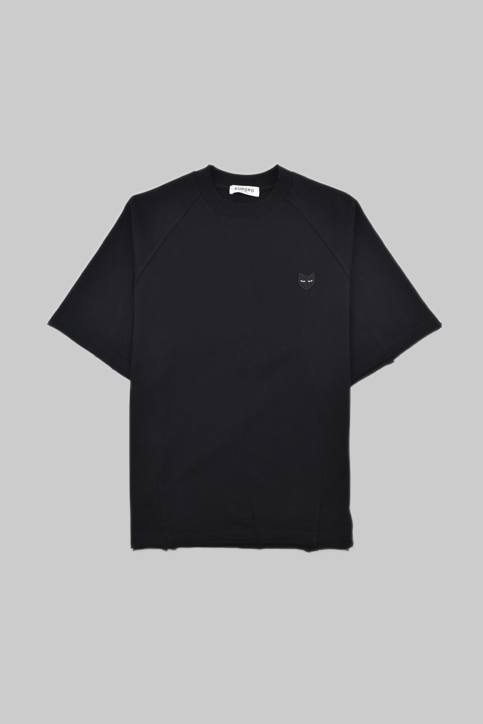 KURORO ワンポイントラグランTee　    Black サイズ: M