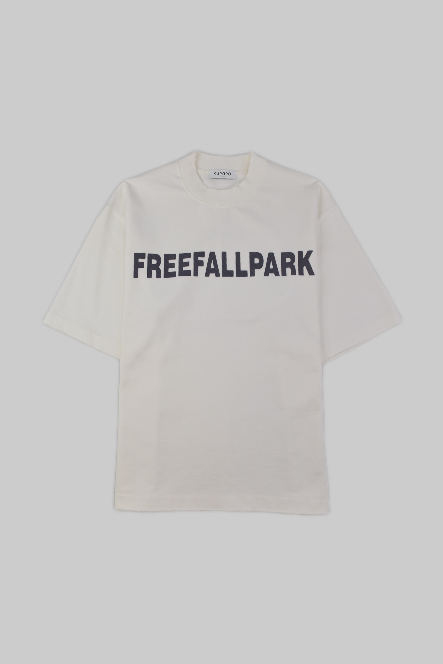 KURORO FREEFALL PARK オーバーサイズレーシングTシャツ　    Vintage Ivory（ヴィンテージアイボリー） サイズ: S