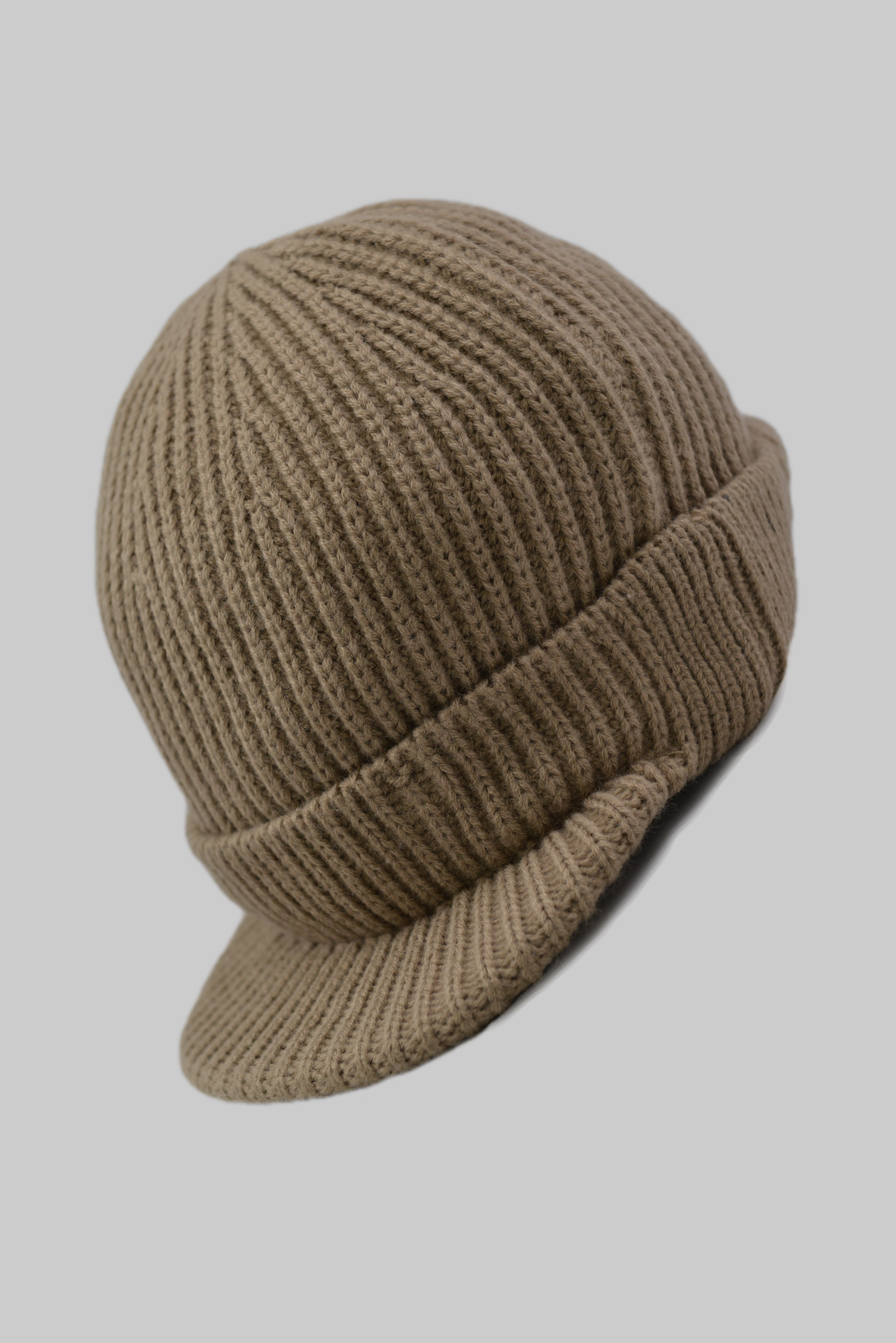 GOGGLE RIB KNIT CAP（ゴーグルリブニットキャップ)　Mocha Brown