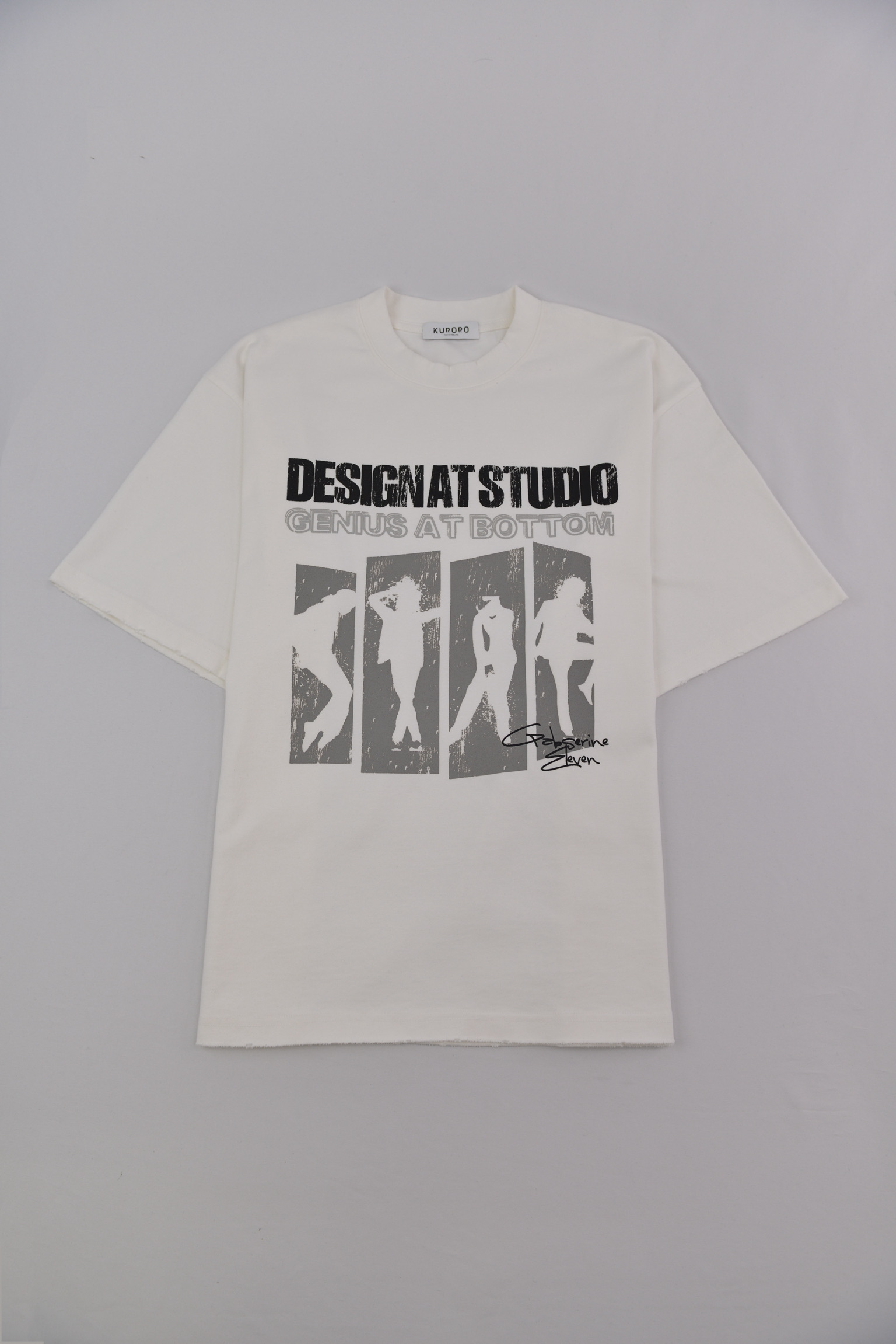 DESIGN AT STUDIO グラフィックロゴTシャツ / ホワイト サイズ: M