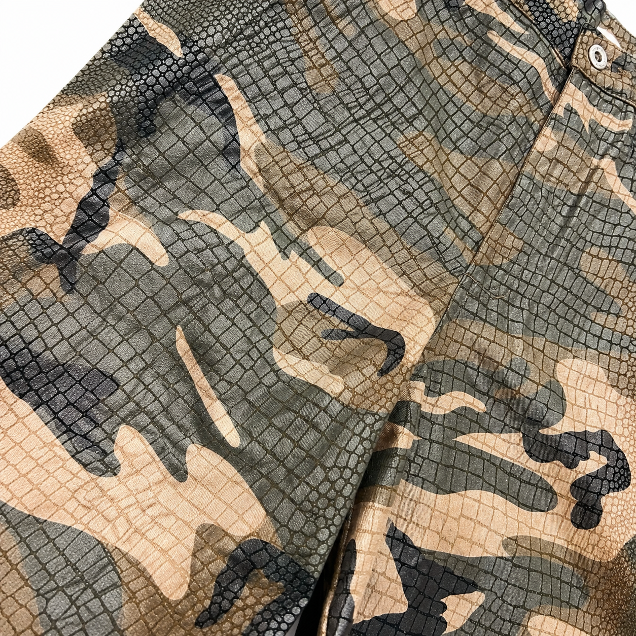 KURORO Croco Camo Wide Shorts  クロコ カモ ワイド ショーツ サイズ: S