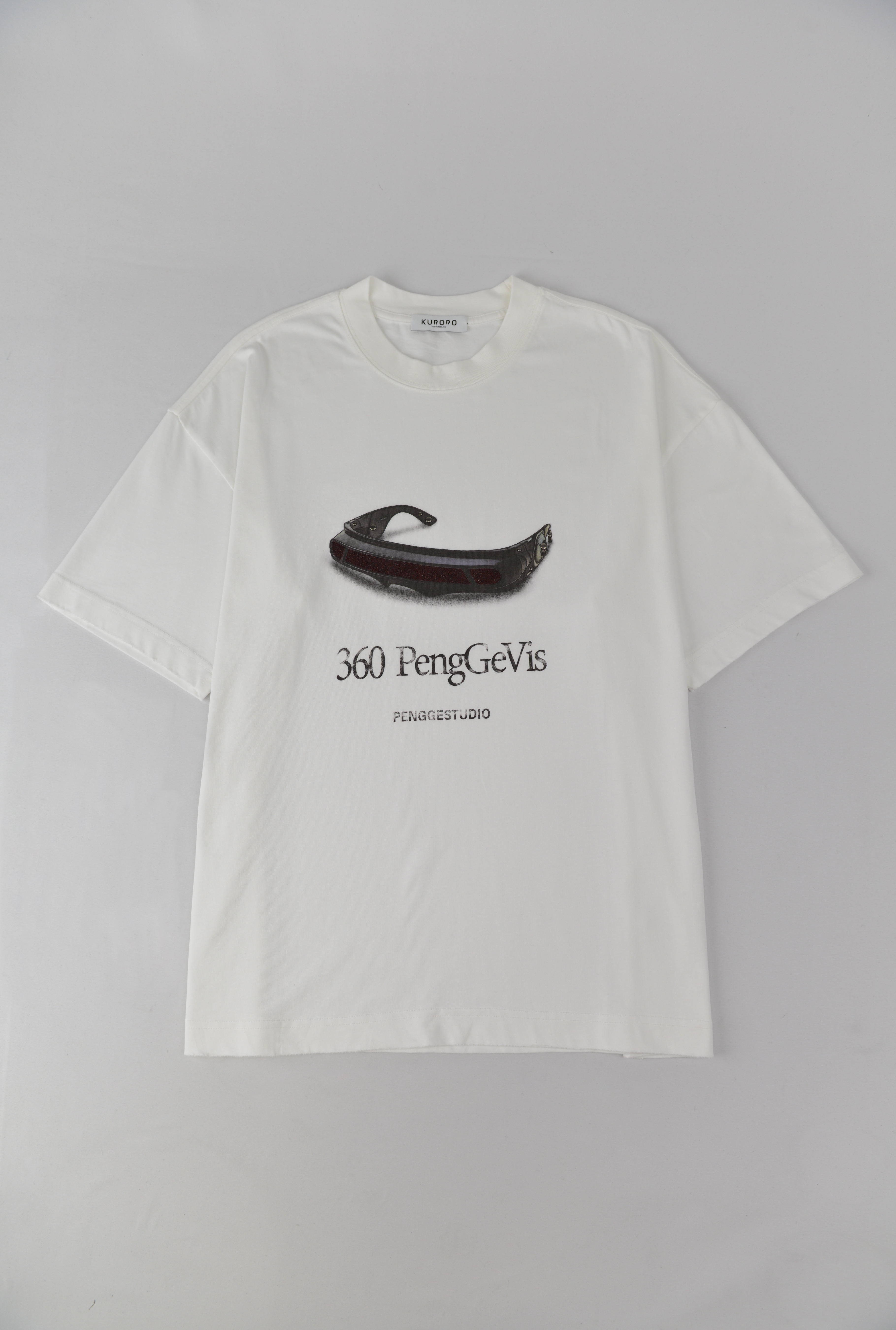 360 PengGeVis グラフィックTシャツ / ホワイト