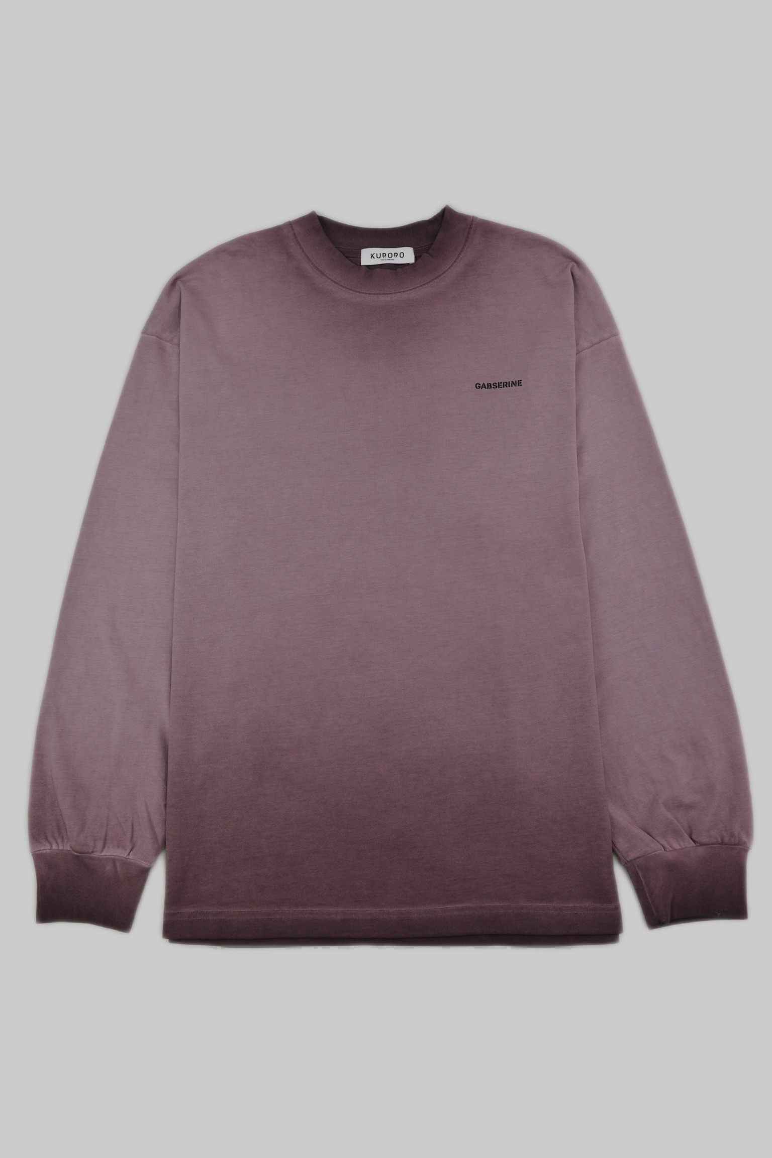 ダスティピンク グラデーションロゴ ロングスリーブTシャツ / Dusty Pink Gradient Logo Long Sleeve Tee