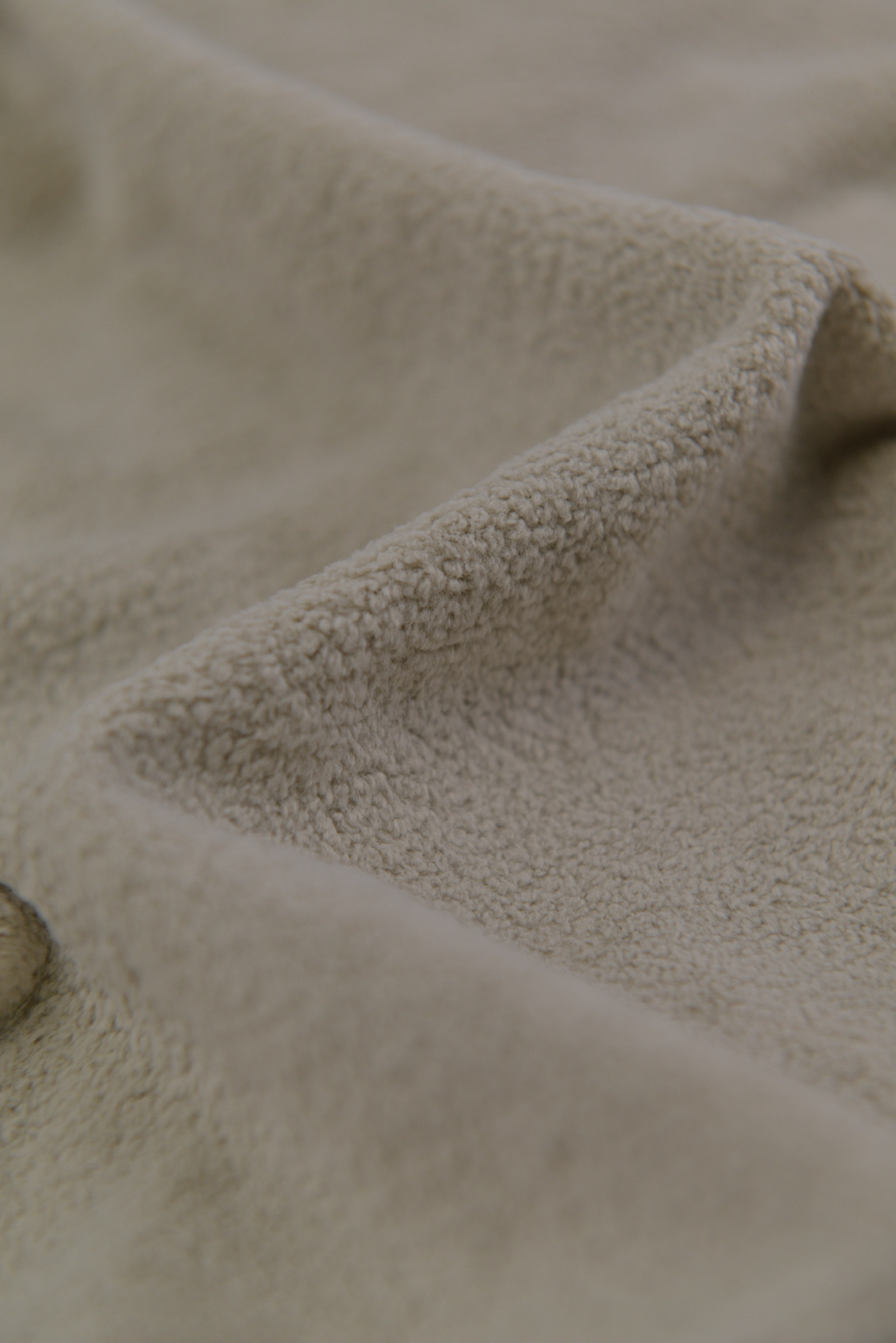 KURORO Double Layer Fleece Sweat / ダブルレイヤーフリーススウェット　ベージュ サイズ: S