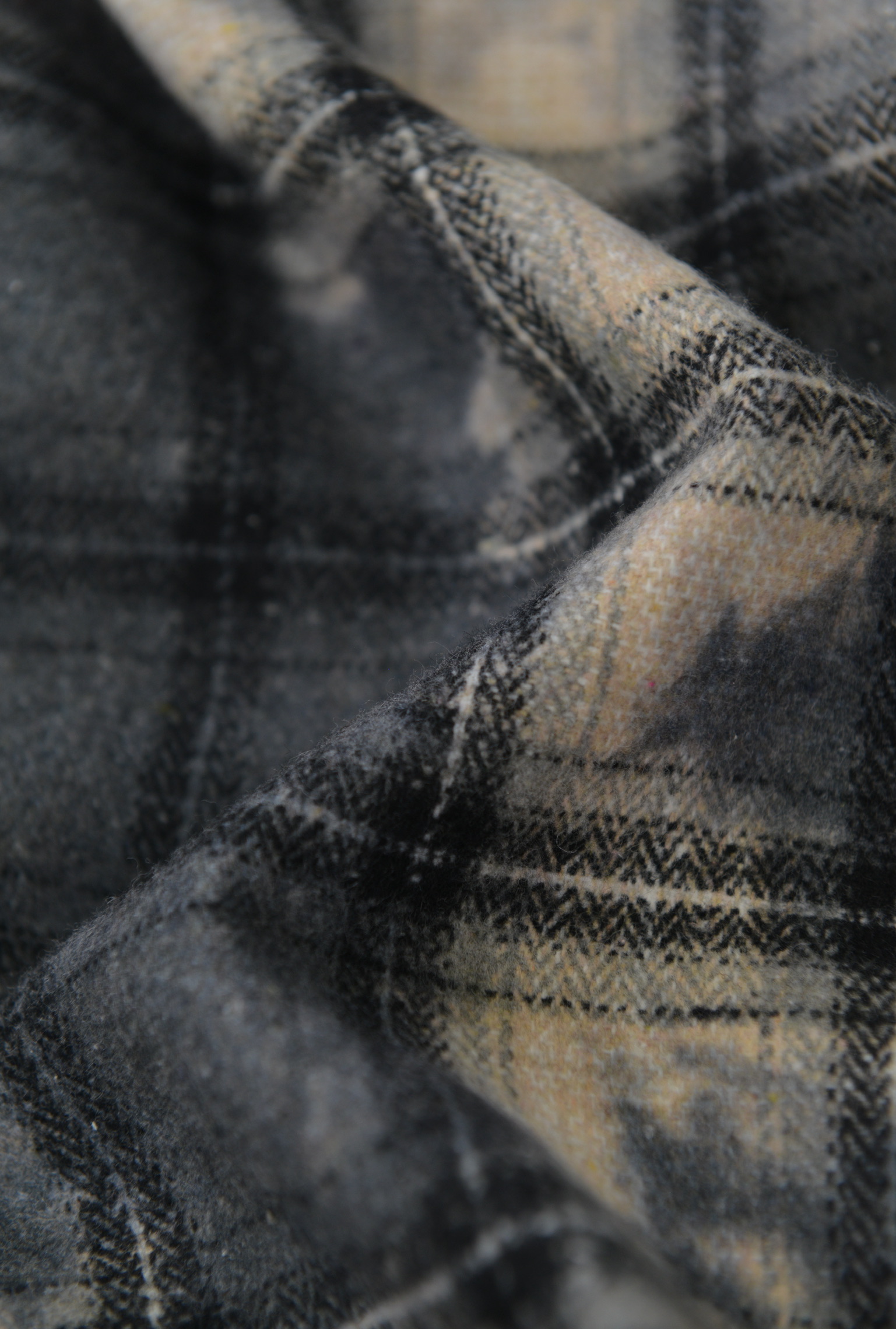 KURORO チェックフュージョンパフジャケット サイズ: L