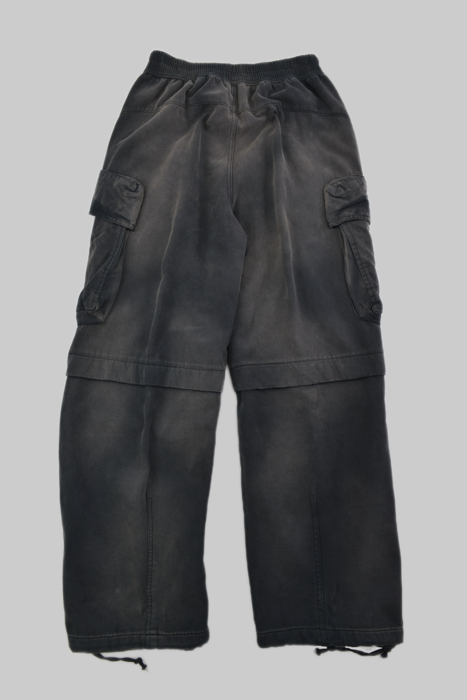 KURORO ピグメントユーティリティカーゴスウェットパンツ サイズ: S