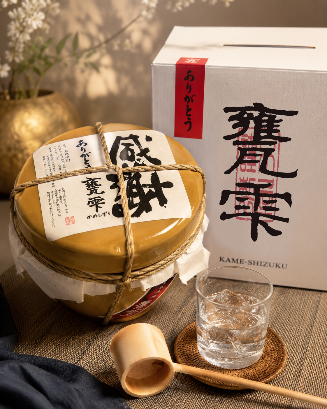 甕雫1800ml感謝ラベル