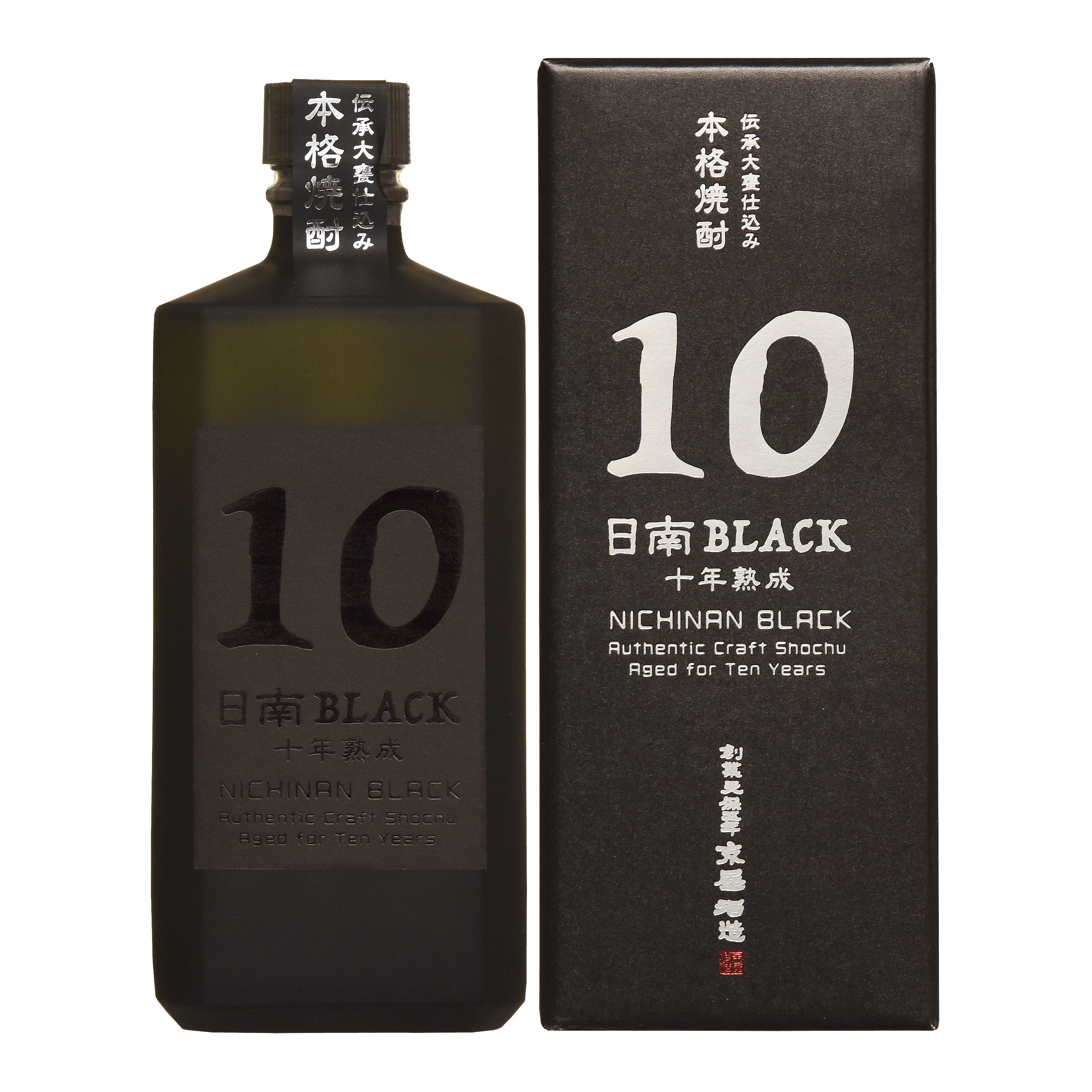日南BLACK TEN 38度 (10年熟成) 720ml 箱付