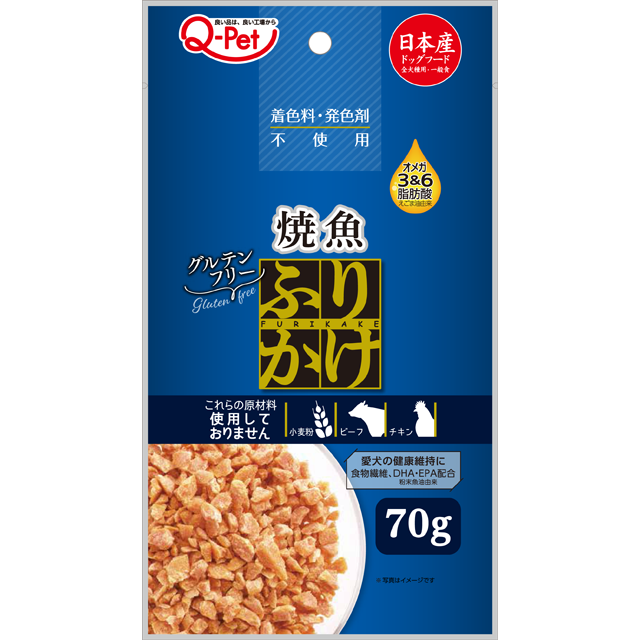 1681 Q-Petふりかけ 焼魚70g [019683]