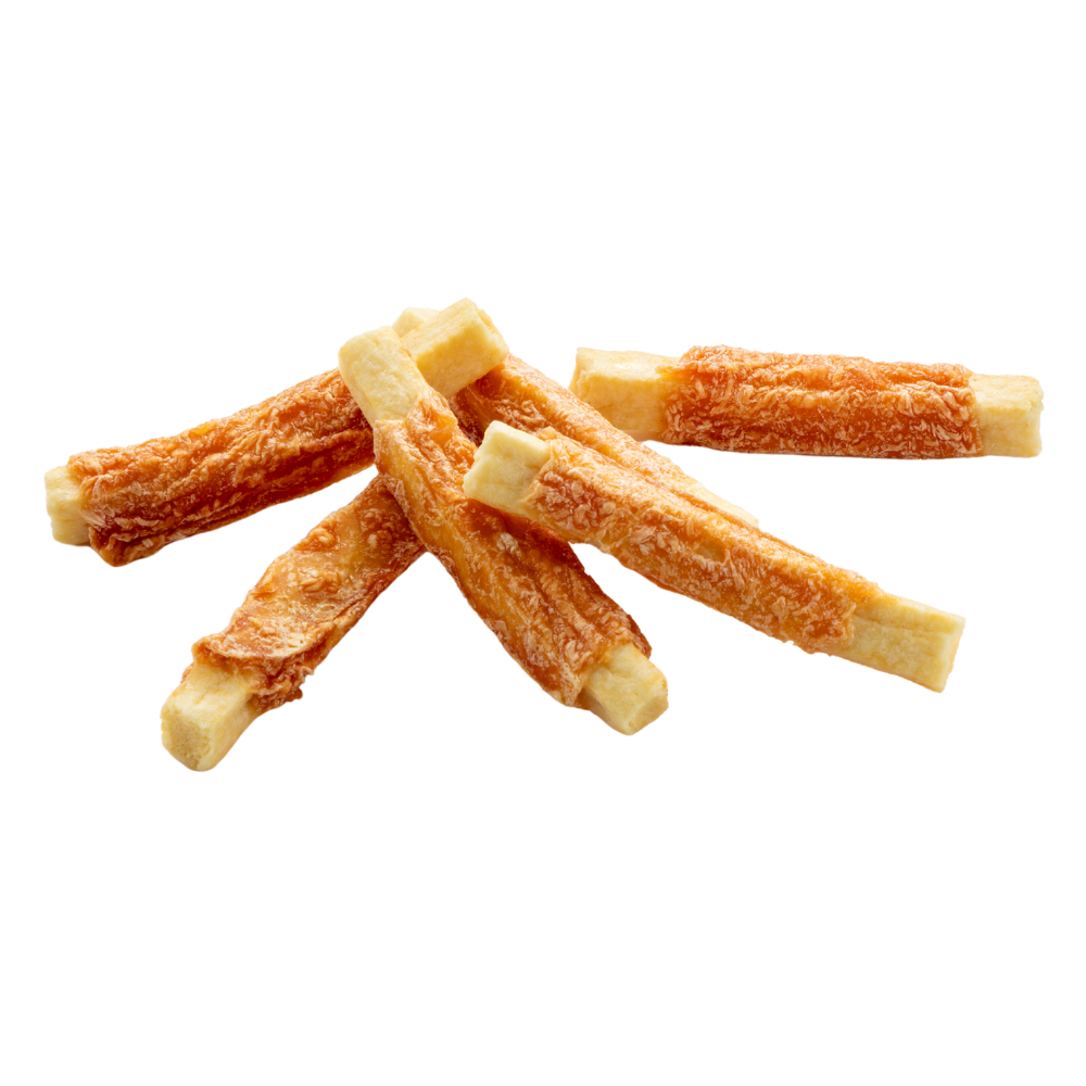 2051WANHAPPYささみ巻きクリスピーミルク入り8本[023406]