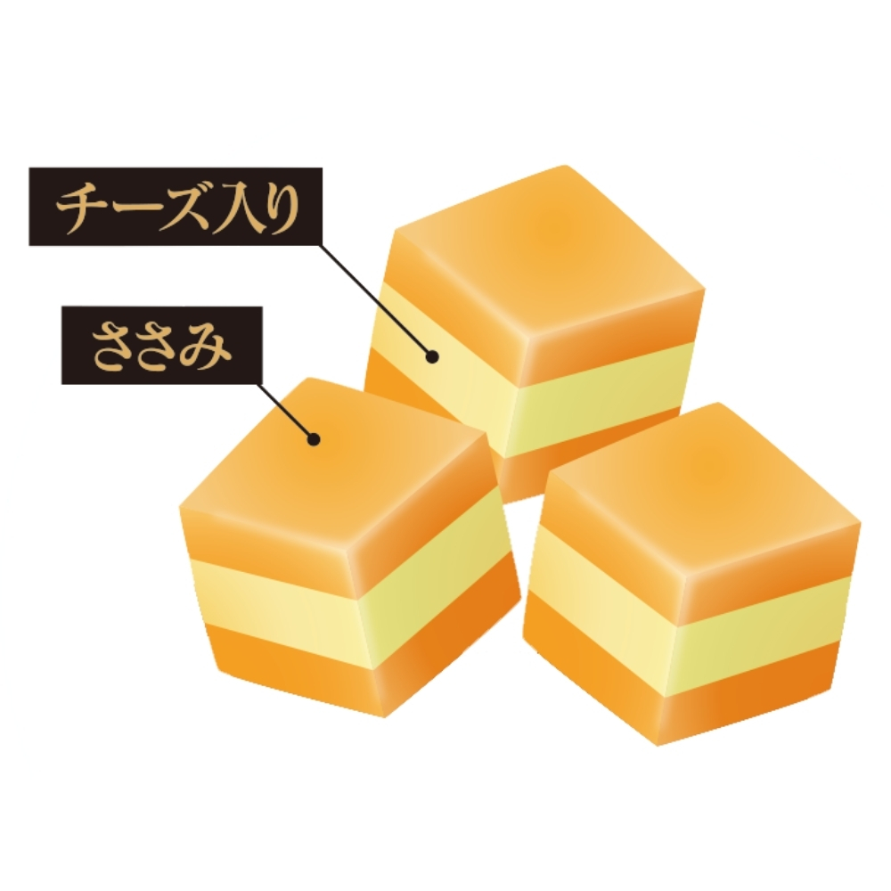 1808 わんパクッ ささみキューブ300g [021044]