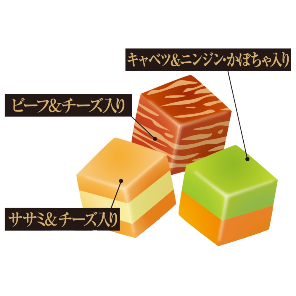 1809 わんパクッ ミックスキューブ300g [021051]