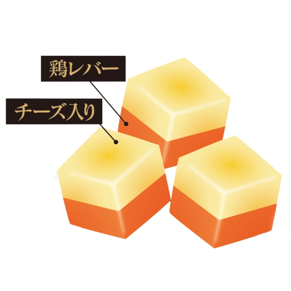 1810 わんパクッ 7歳からはじめる鶏レバーキューブ260g [021068]