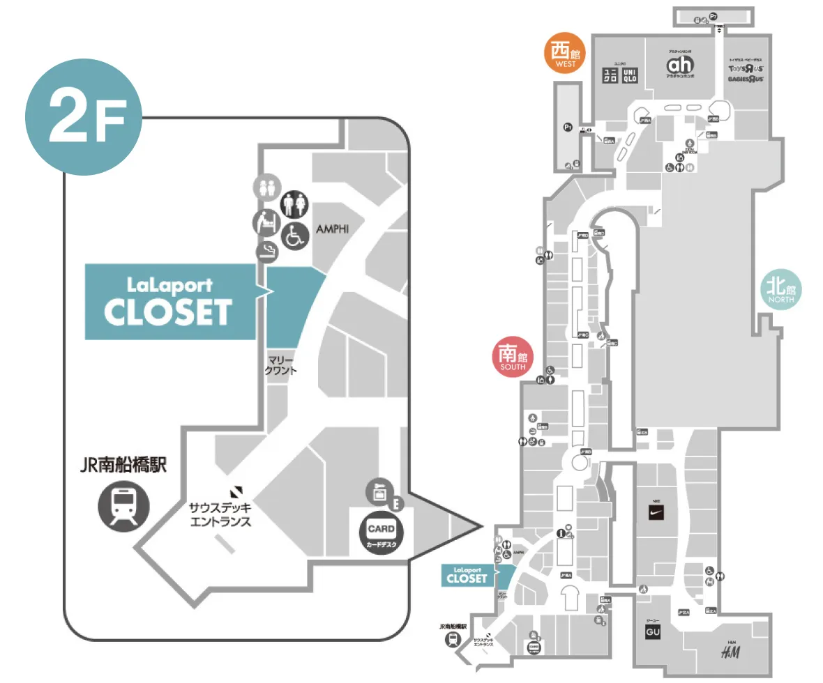 ららぽーとTOKYO-BAY 館内MAP