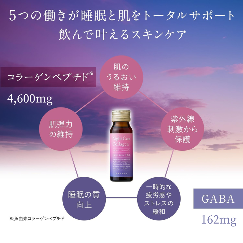 冬のお茶とナイトケアコラーゲンのセット