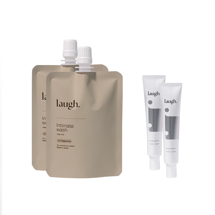 【香料変更】セットケアプラン　2回目以降　(ウォッシュ：100ml、薬用ホワイトセラム：30g) 香り: 無香料