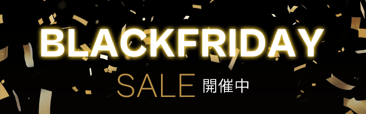 BLACKFRIDAY SALE開催中