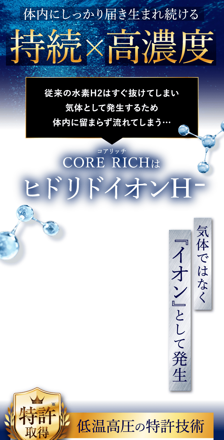 持続×高濃度