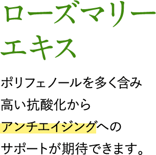 ローズマリーエキス