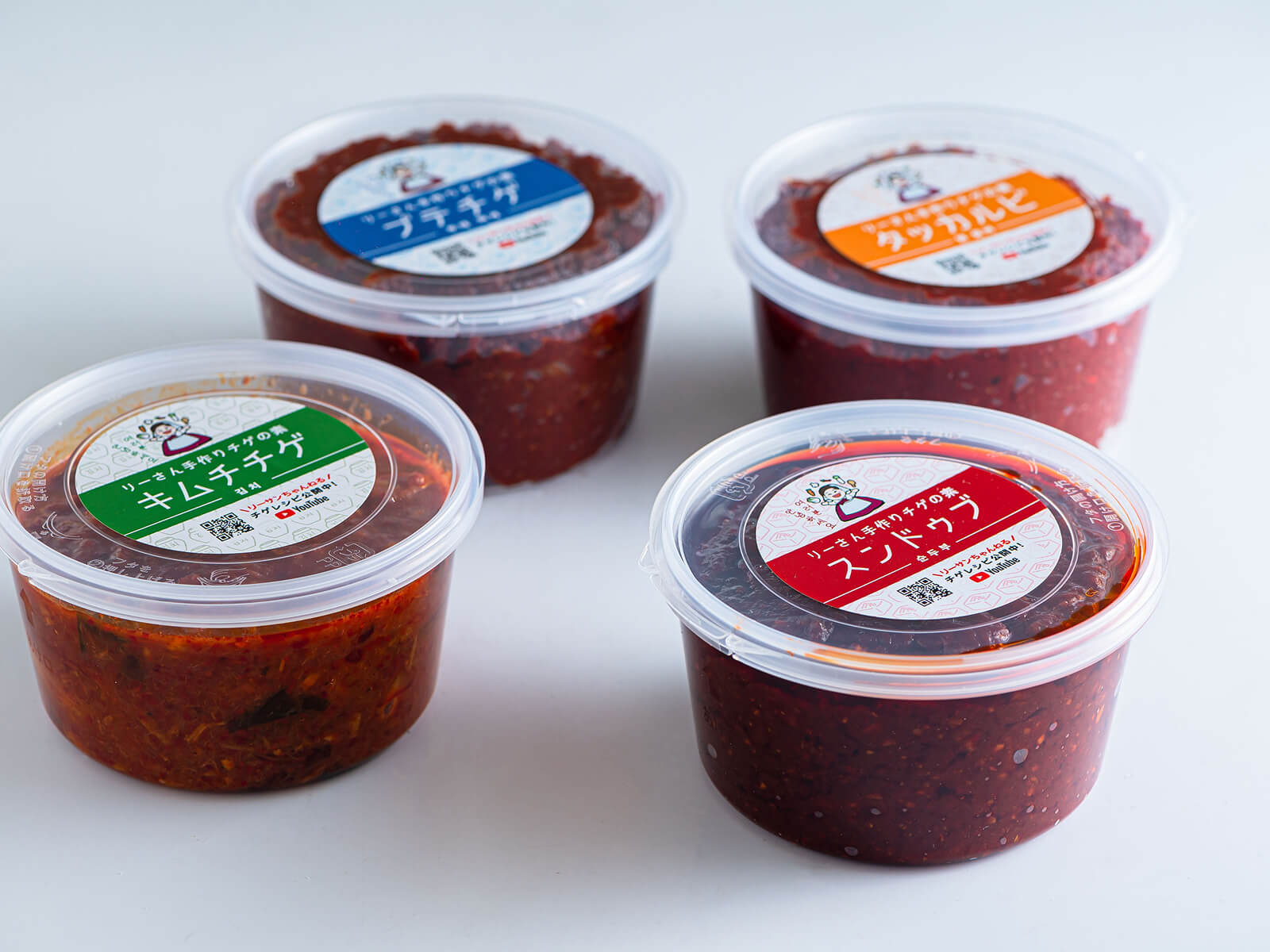 韓国チゲの素セット サイズ: 200g