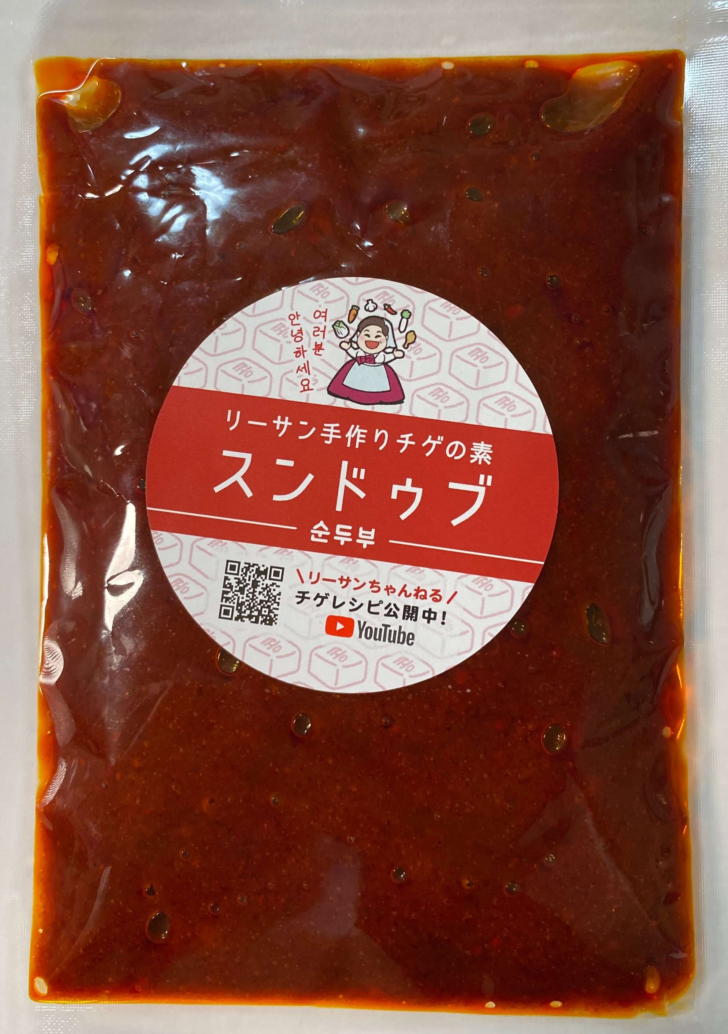 スントゥブチゲの素 サイズ: 200g