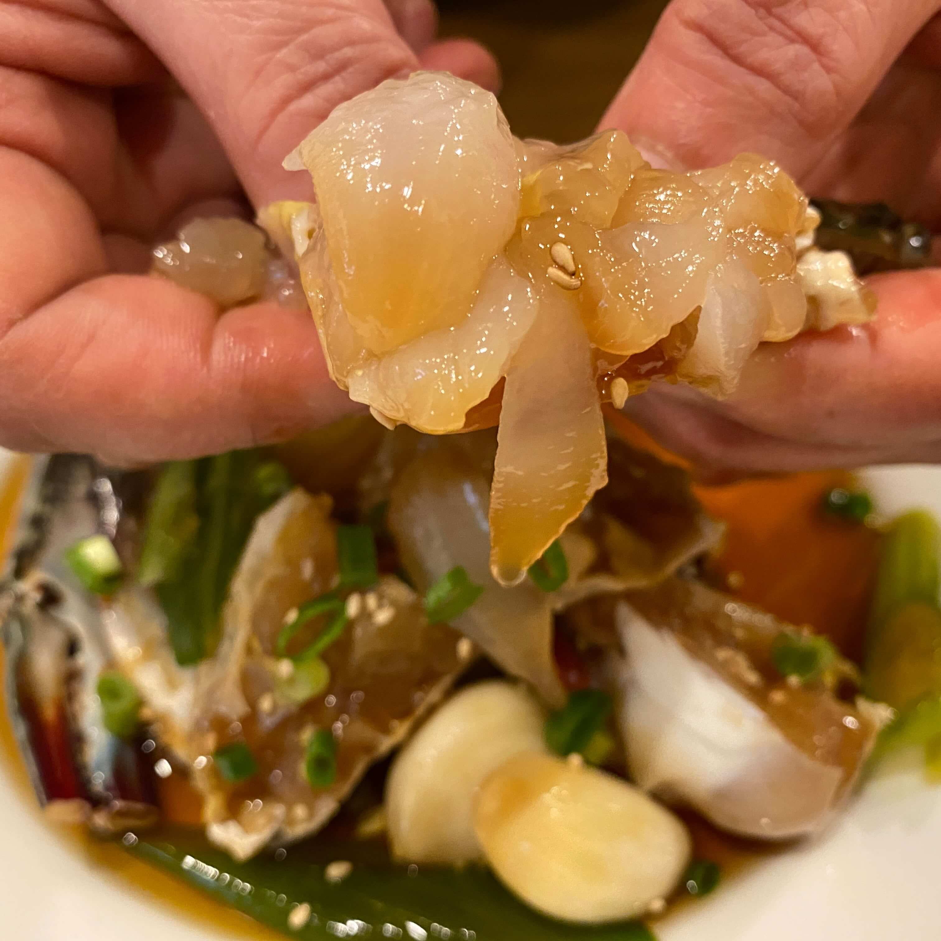 【甲羅付き】カンジャンケジャン大サイズ（350g前後）