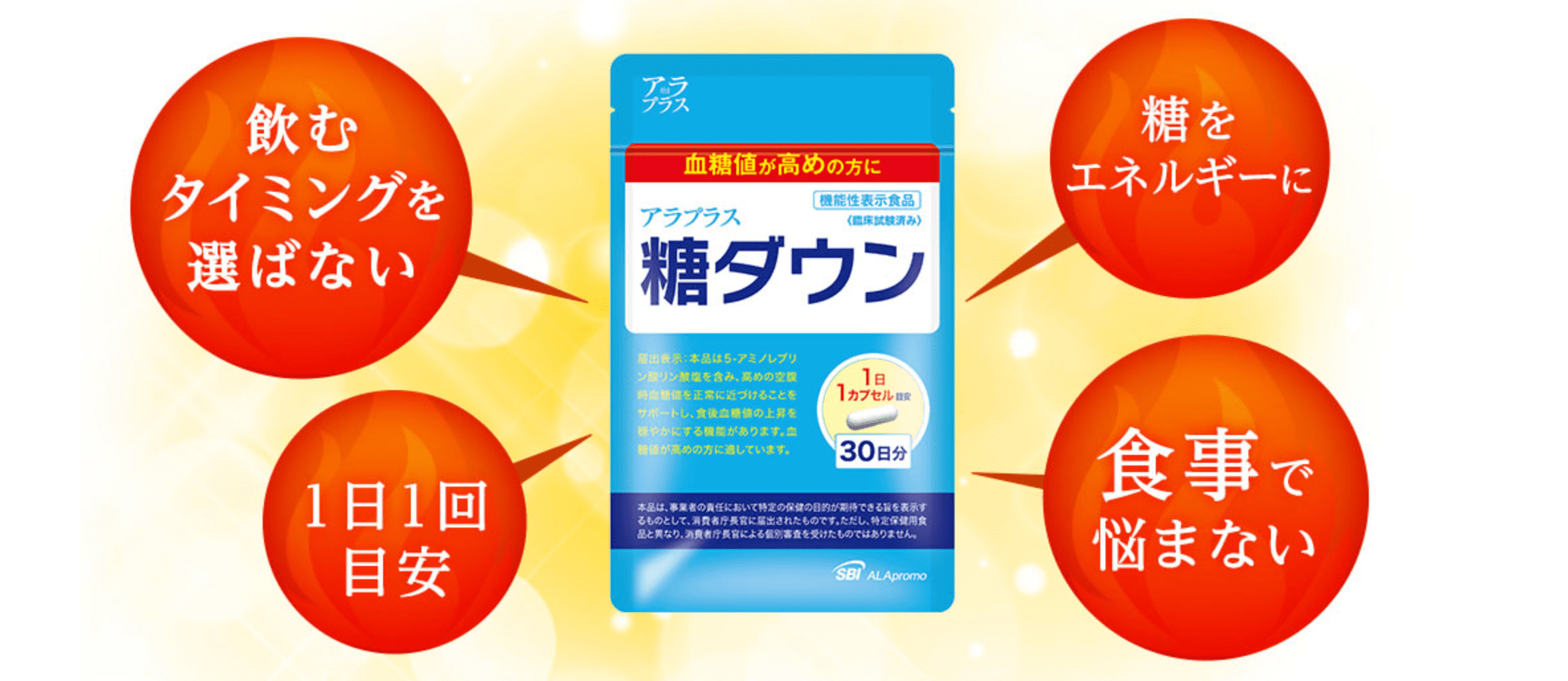 アラプラス 糖ダウン 120日分 【公式通販】