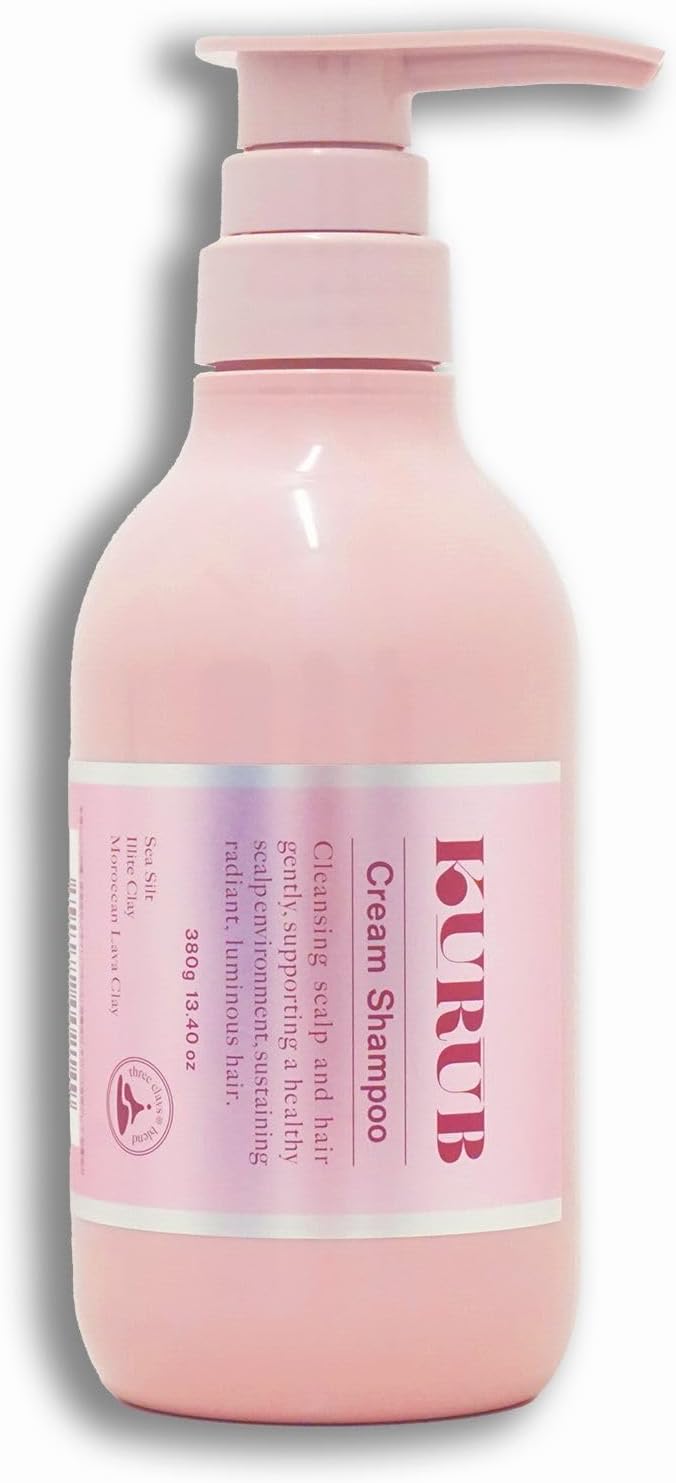 体験レビューあり】KURUB(クーラブ)クレイクリームシャンプーの口コミを紹介！実際に使って徹底検証 | 艶髪キレイLabo KURUB クーラブ　クレイクリームシャンプー　380g