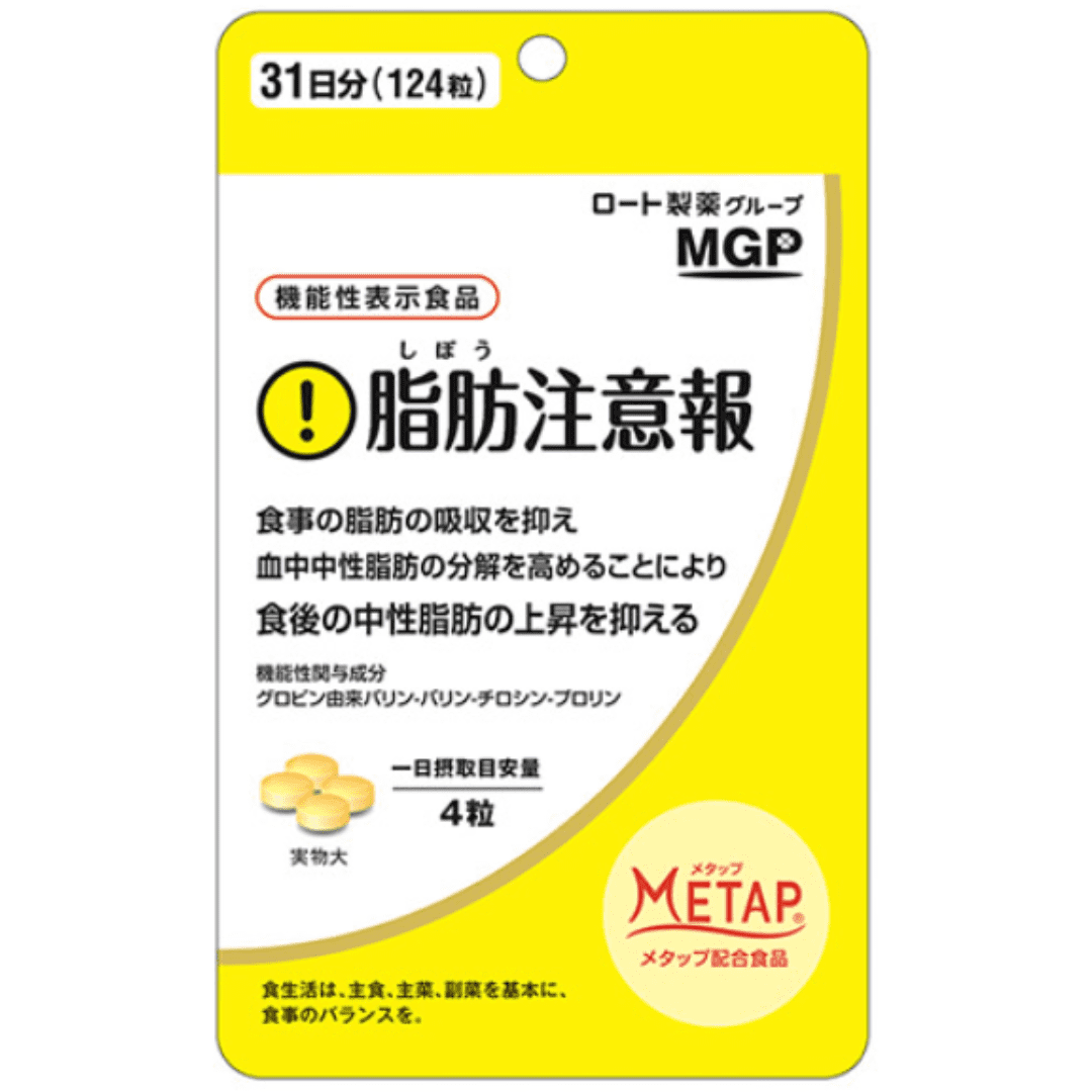 脂肪注意報 商品画像