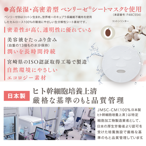 be-10 プレミアムフェイスマスク 26mL/5枚入り - LIBERTA ONLINE STORE