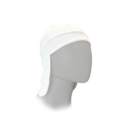 FREEZE TECH ACCESSORY LINE 冷感キャップ タレ付 White LIDEF