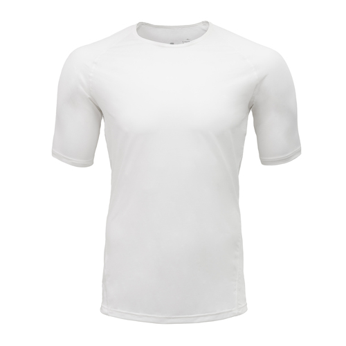 FREEZE TECH 氷撃α 冷感シャツ 半袖クルーネック White Black