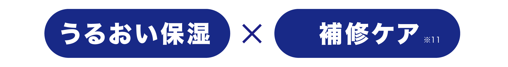 うるおい保湿×補修ケア