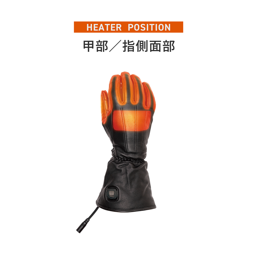 HeatMaster_LT HEATER POSITION 甲部／指側面部