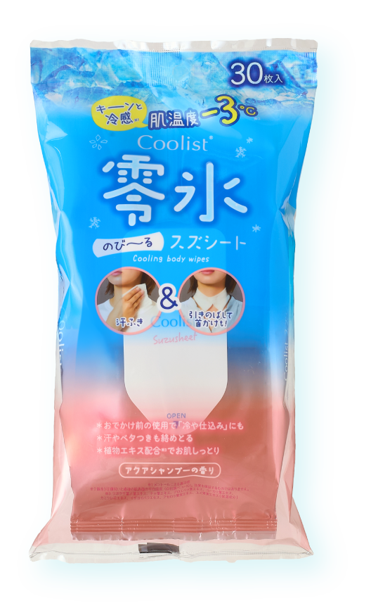 Coolist Suzusheet スズシート アクアシャンプーの香り