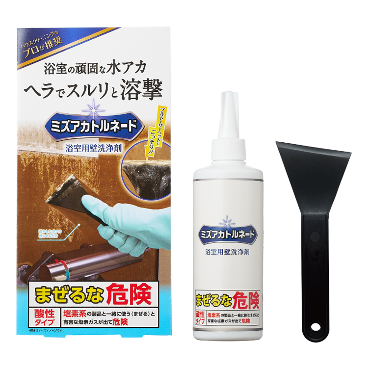 ミズアカトルネード 浴室用壁洗浄剤