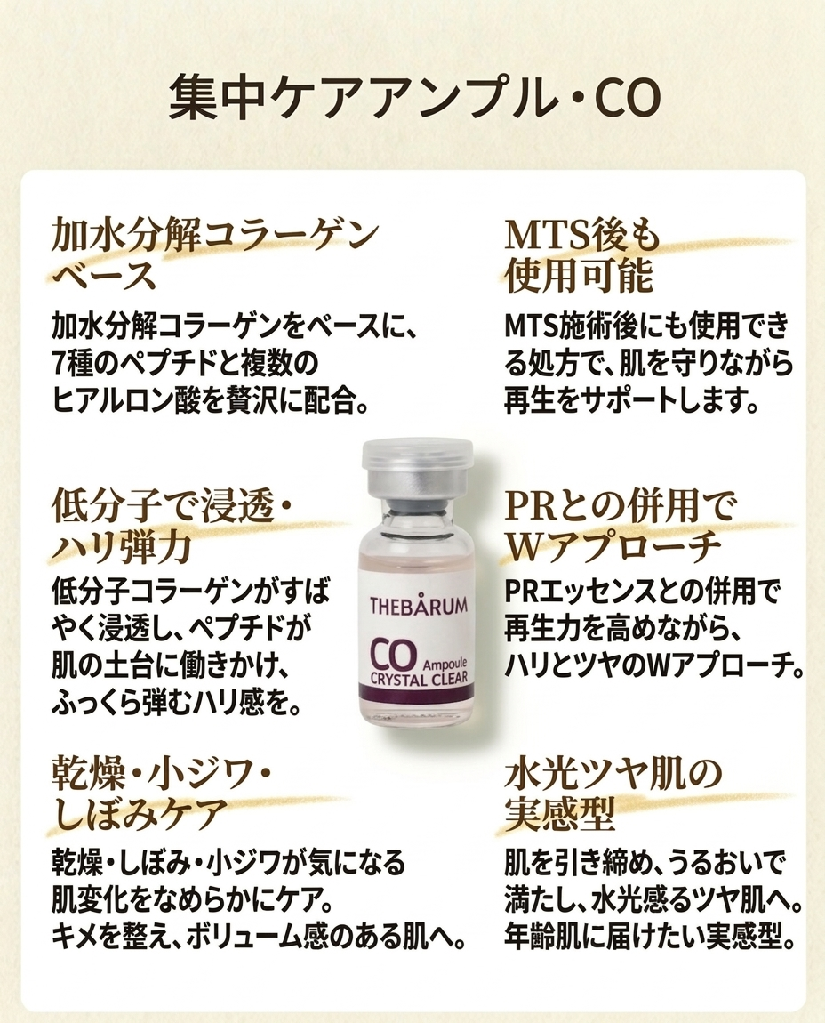 クリスタル クレア３個セット 選べるセット: ACアンプル