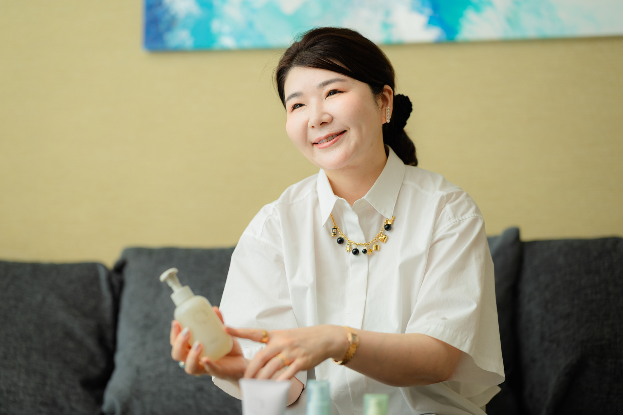 川上桃子さんインタビュー カット2