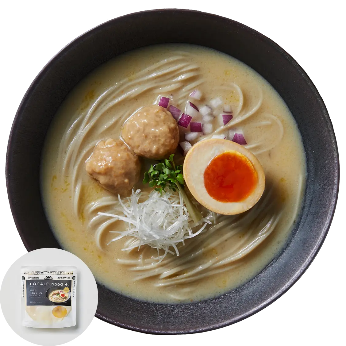濃厚鶏だし白湯ラーメン