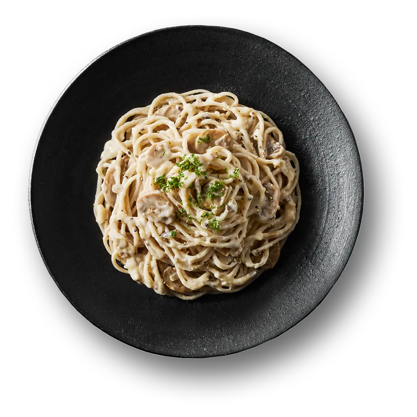 芳醇な香り広がるトリュフクリームパスタ
