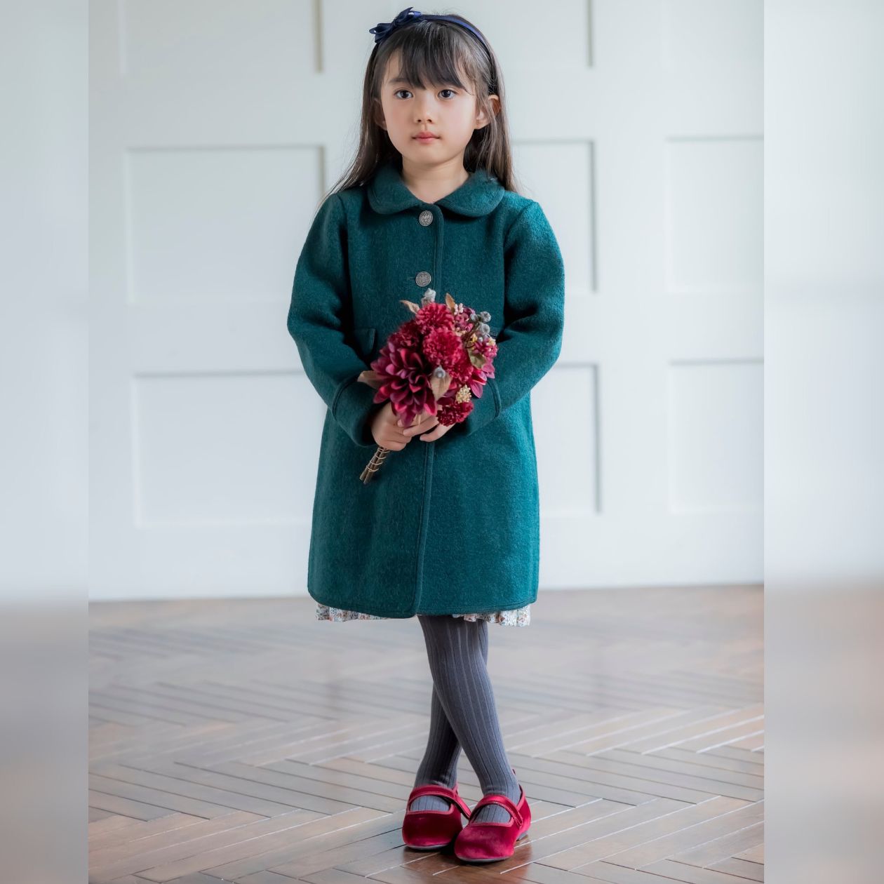 シングルブレストコート｜Marae サイズ: 4Y(104cm)